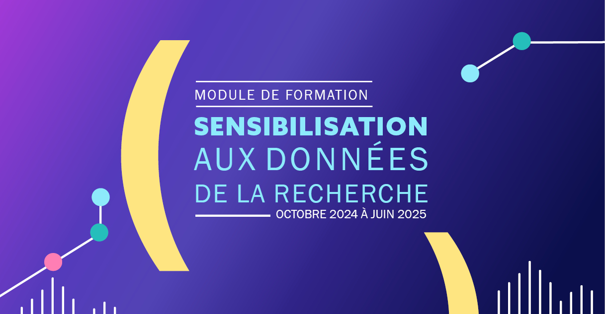 Sensibilisation Données de la recherche