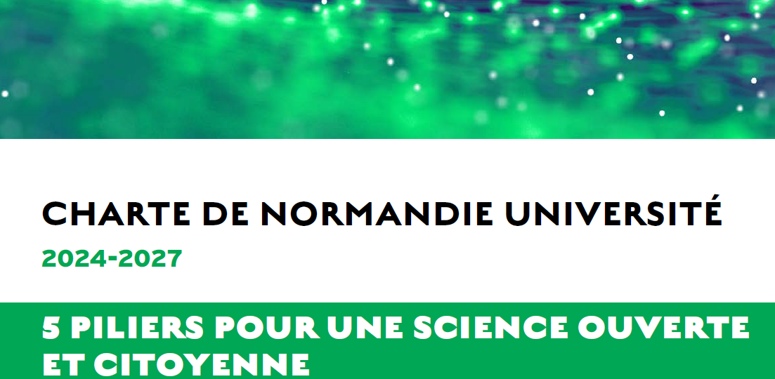 Vignette charte normande pour la science ouverte